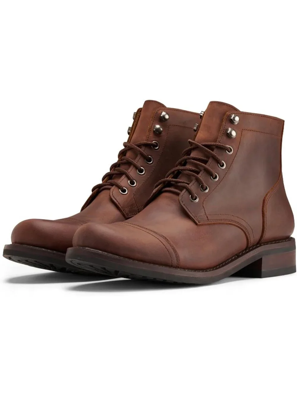 Men's Arizonam Adobe Pull Up Cap Toe Comfort Heritage Oxford Ankle Chukka Boot